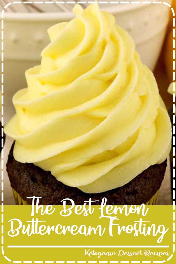 The Best Lemon Buttercream Frosting Food Brenda