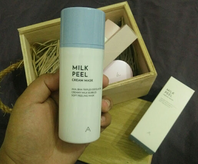 Review Althea Korea Milk Peel Cream Mask