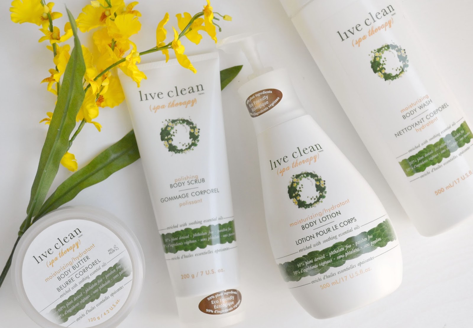 BATH & BODY Live Clean Spa Therapy Collection Review (More Products