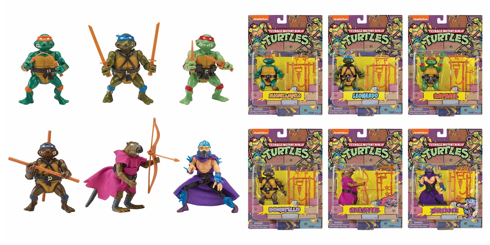 tmnt retro figures