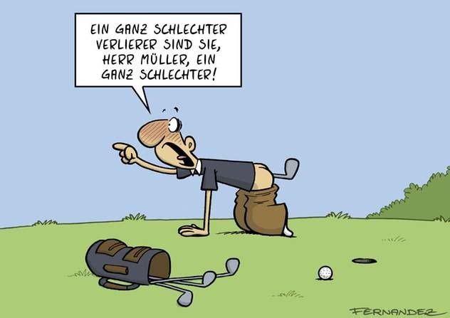Meldungen aus dem pädagogischen Untergrund Golf ist witzig, ja!