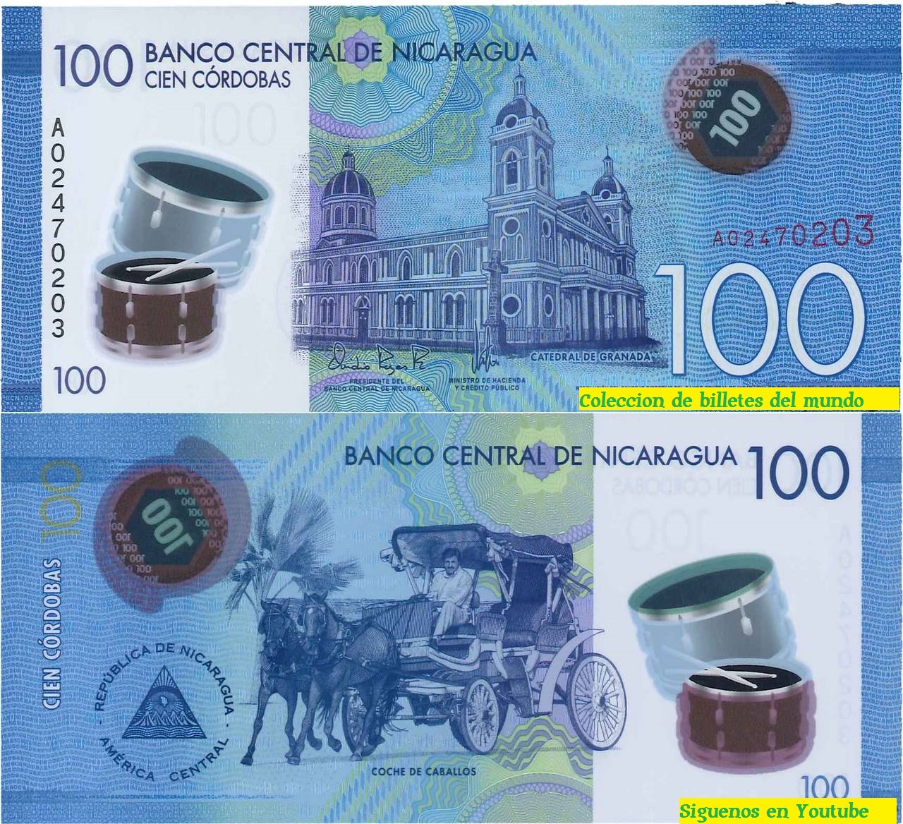 Coleccion de billetes y monedas (numismatica) 2018