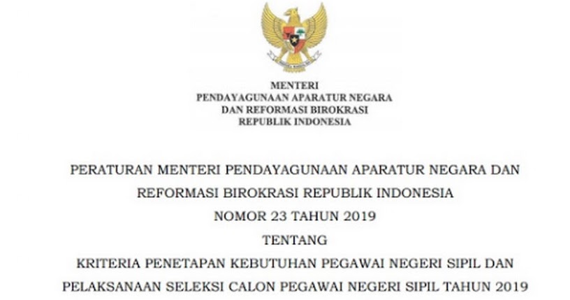 Materi Twk Sesuai Permenpan Rb No 23 Tahun 2019 Pdf