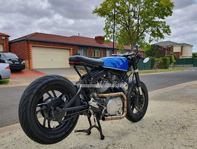 Old Yamaha Virago XV750 Turned Into Cafe Racer