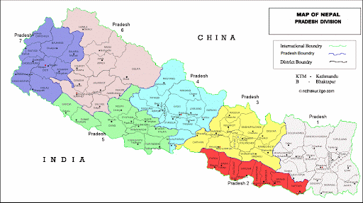 New Nepal Map 2077 Important Indications Map Of Nepal Along With It's Steps For S.e.e  Examination