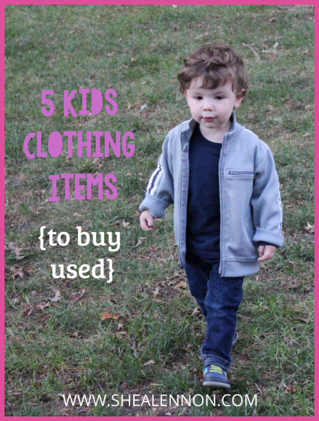 5 kids clothing items that are great to buy used