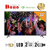 شاشة تلفزيون 32 بوصة عالية الوضوح LED تلفزيون - tv هوهو HOHO  بسعر جنيه 1,799 وشحن مجانى 