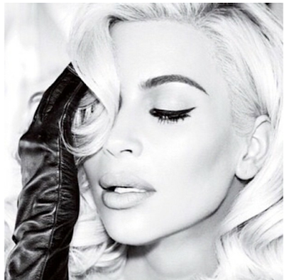 Kim Kardashian goes blonde for Vogue Brazil cover shoot