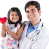 Male Indian Doctor with Cute Girl Transparen Image