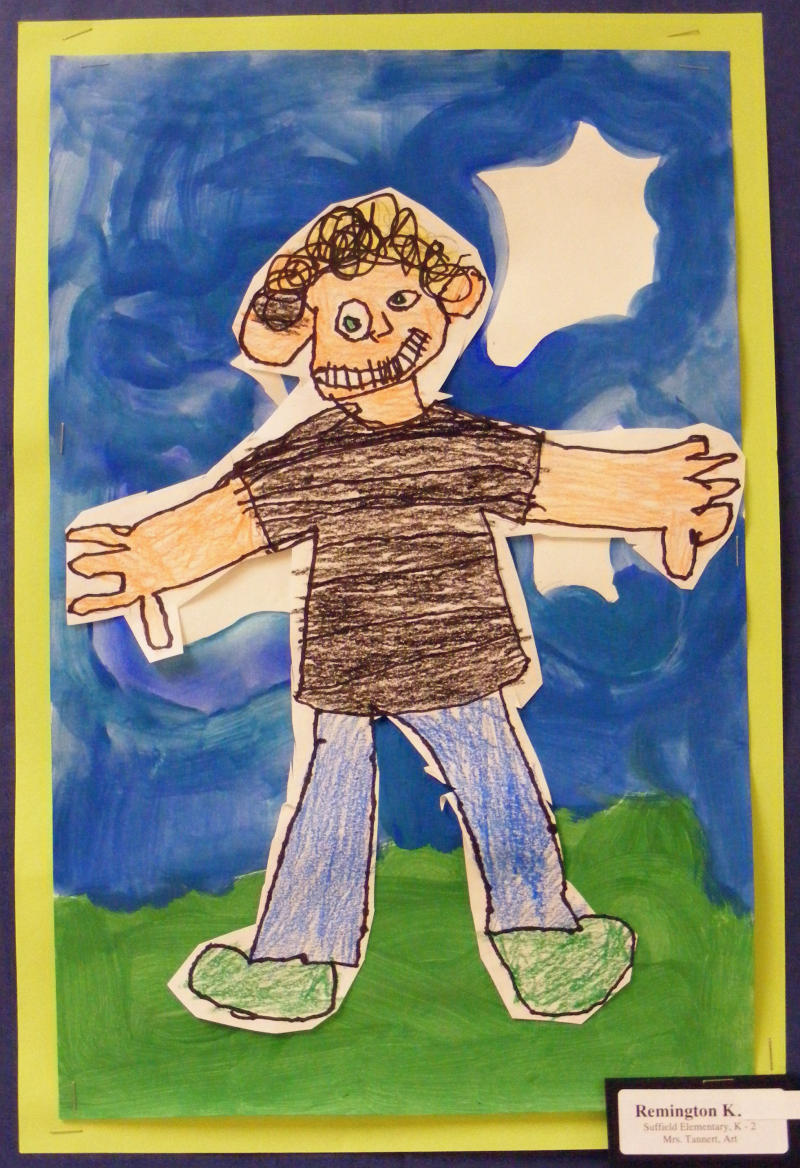 Suffield Elementary Art Blog! Suffield Kindergarten Self