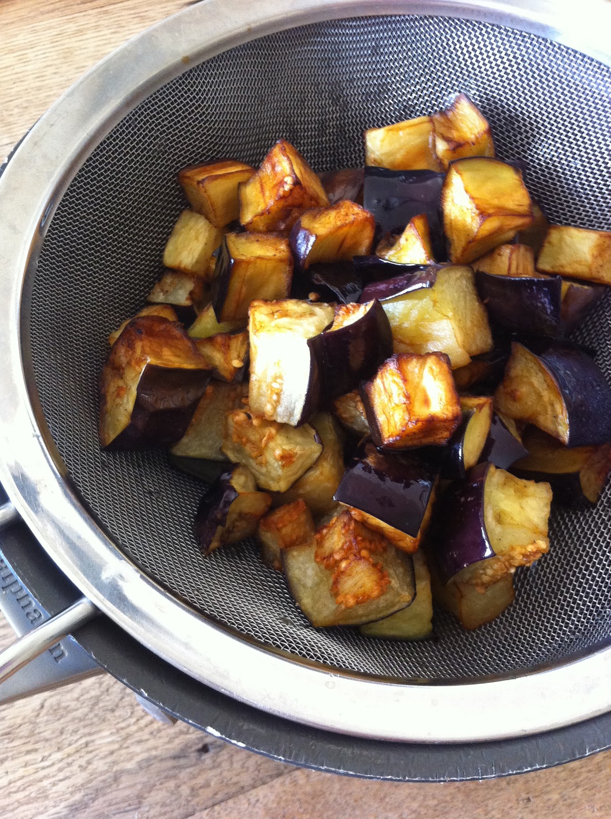 Let the Spice Flow. South Indian style eggplant curry