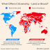 Places where birthright Citizenship is based on land and places where it is based on blood (Picture)