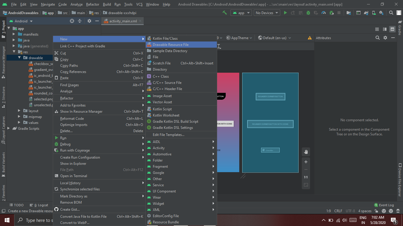 [Tutorial] Android Button With Rounded Corner Sample Code