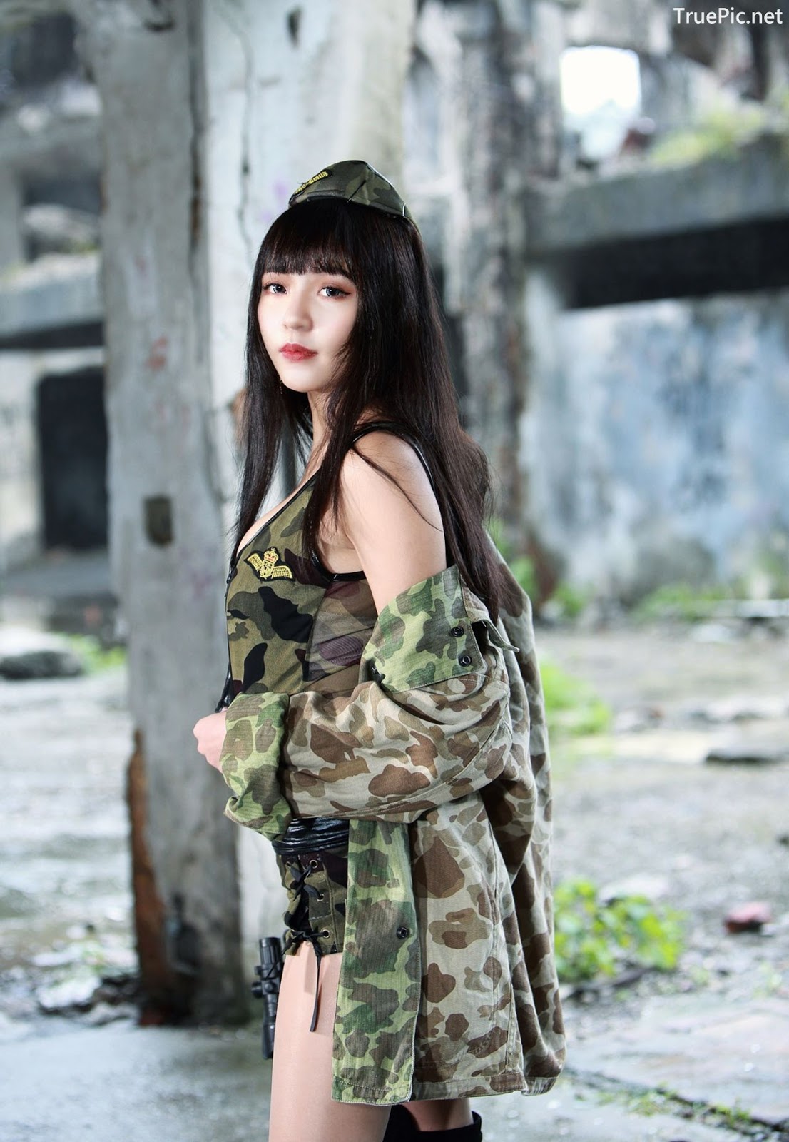 Image-Pretty-Taiwanese-Girl-林襄-Beautiful-And-Sexy-Warrior-Girl-TruePic.net- Picture-15