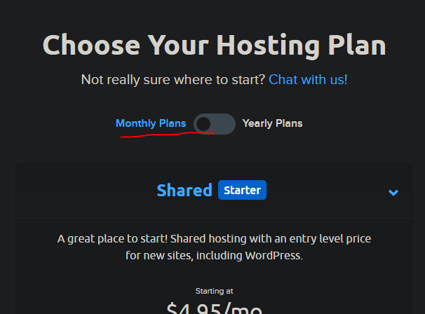 2 Best Web Hositng with Monthly Billing plans 2020