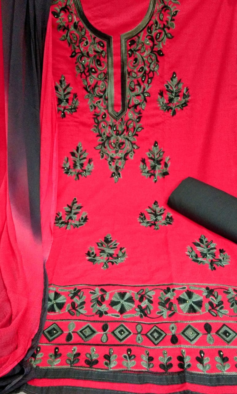 aari churidar designs