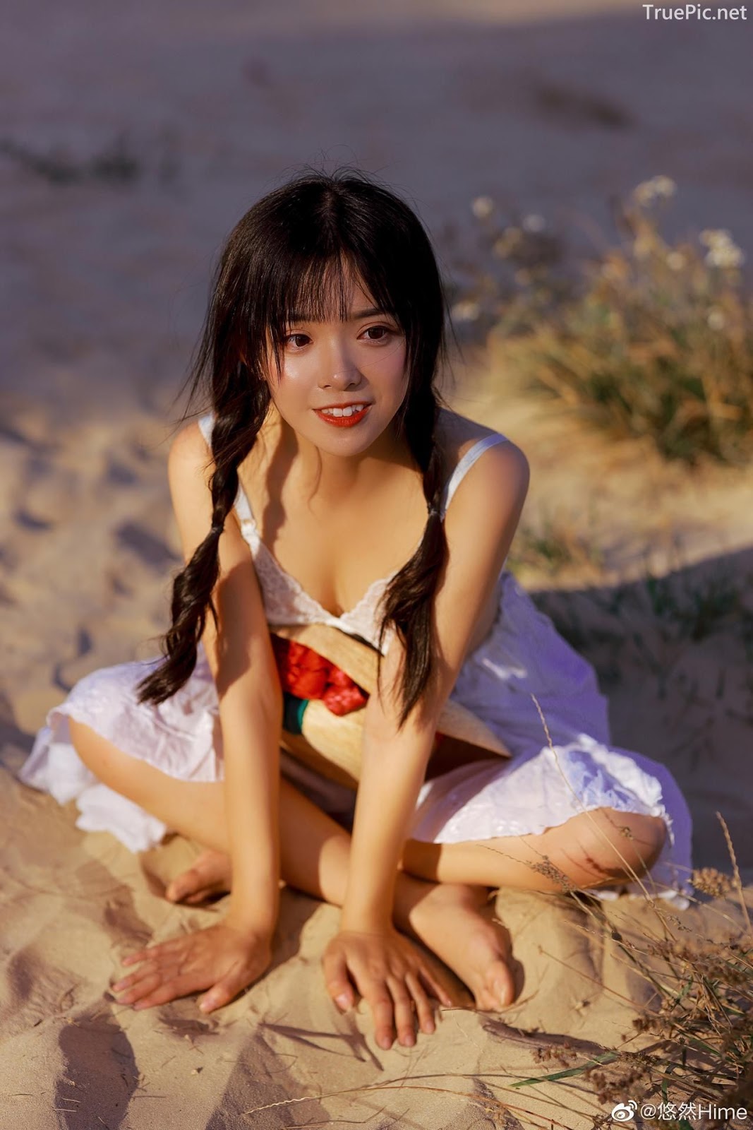 Chinese bautiful angel - Stay with you on a beautiful beach - TruePic.net - Picture 18
