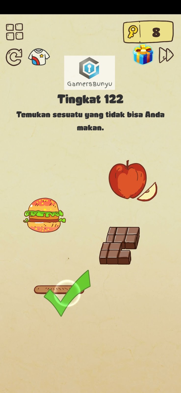 Jawaban Brain Crazy bergambar Level 121 122 123 124 125