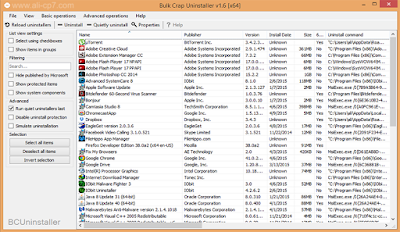 برنامج bcuninstaller لحذف البرامج من جذورها اخر اصدار 2015 برنامج bcuninstaller لحذف البرامج من جذورها اخر اصدار 2015