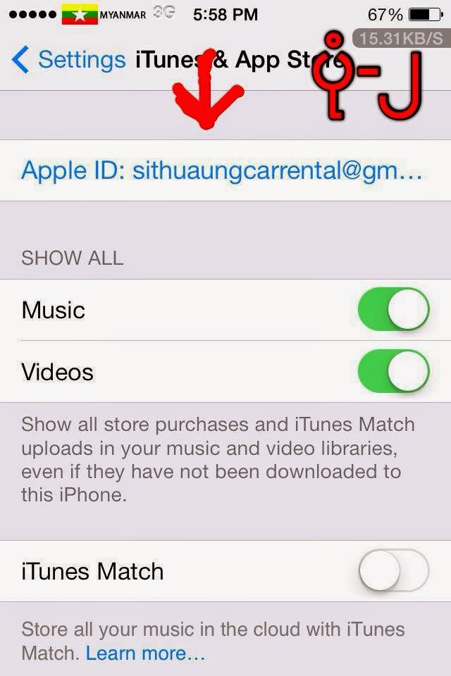 Apple ID ( Myanmar ) Free Apple ID For All: "Apple ID အေဟာင္းကို Sign