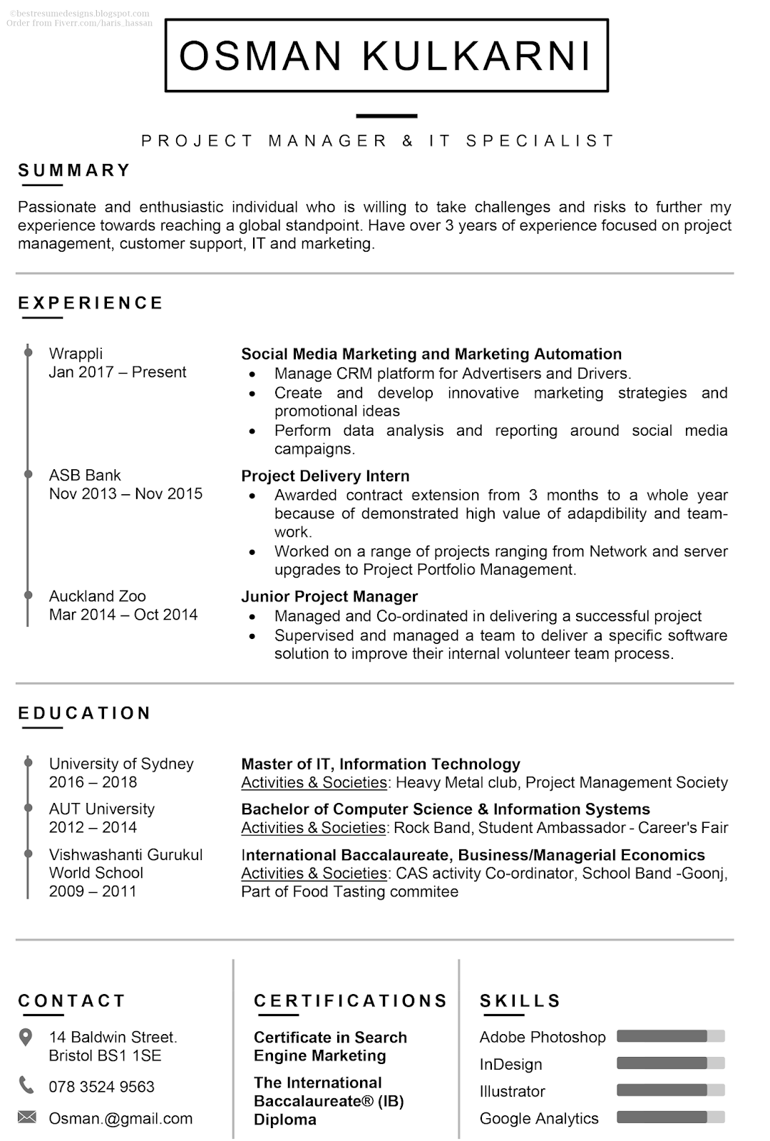 CV Design No 40 cv-design-no-40