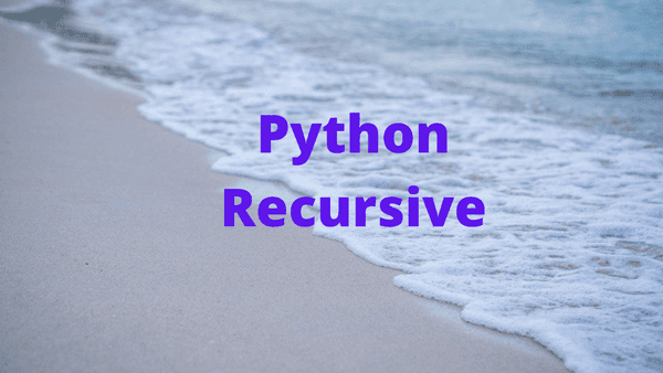 Recursion in Python