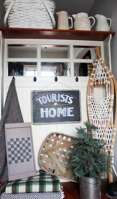 Creating Cabin Decor Challenge With Thrifted Finds From Itsy Bits And Pieces Blog