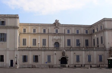 Palast auf dem Quirinal-Hügel in Rom