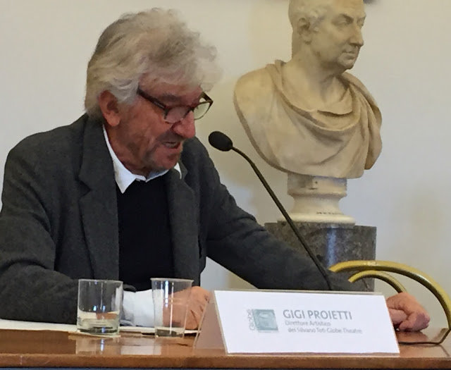 Gigi Proietti Globe Theatre Villa Borghese