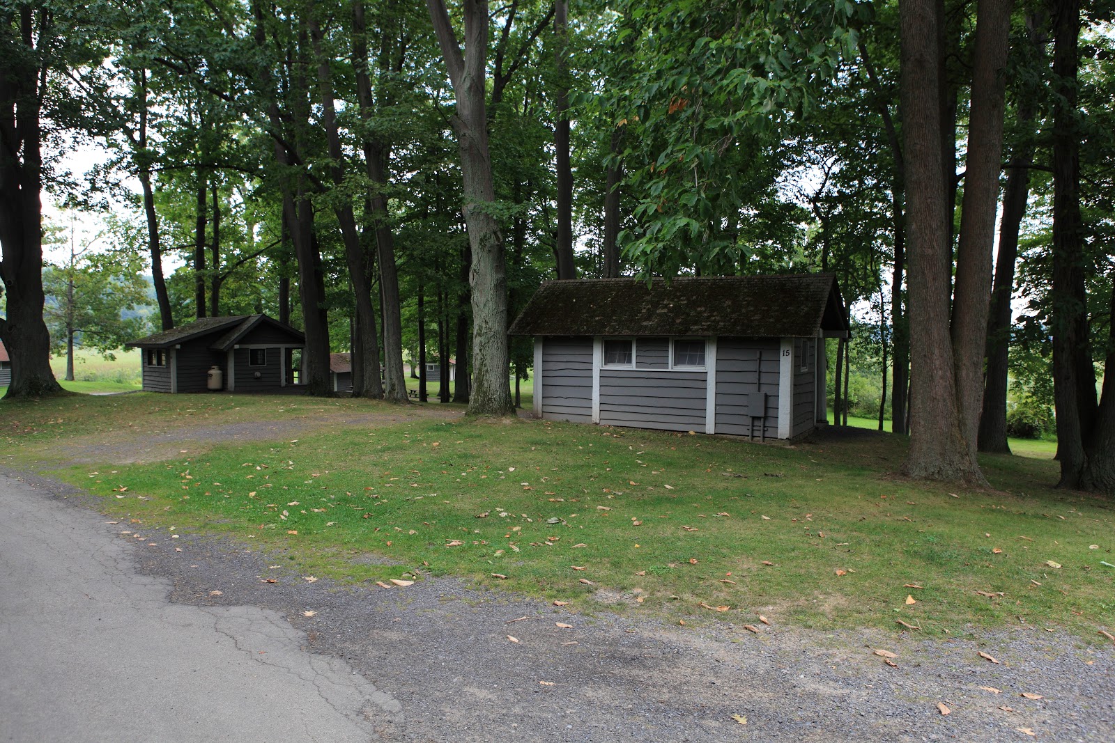 The Campsites Fair Haven Beach New York State Park Cabin 15