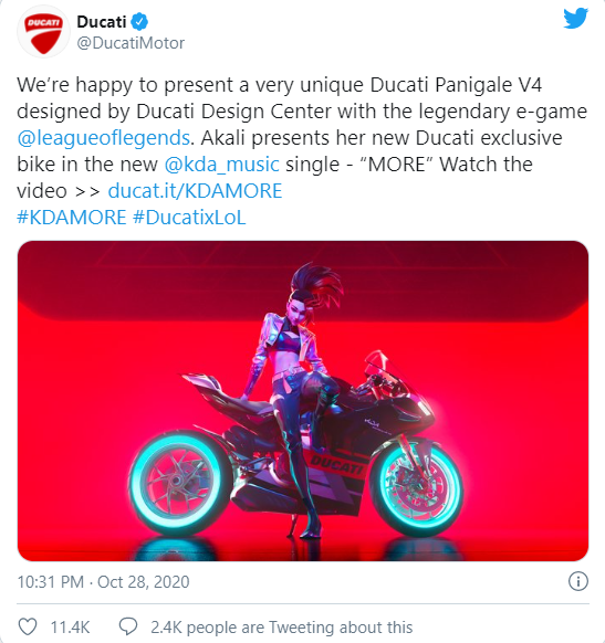 league of legends ducati