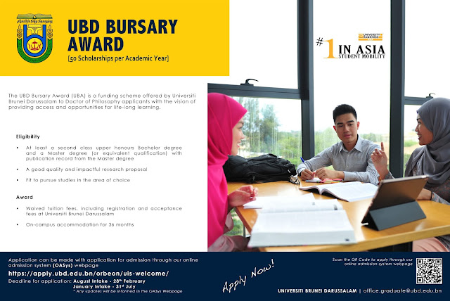 The UBD Bursary Award (UBD)