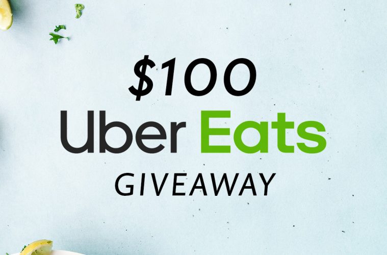 Get $100 UberEats Gift Card Now!