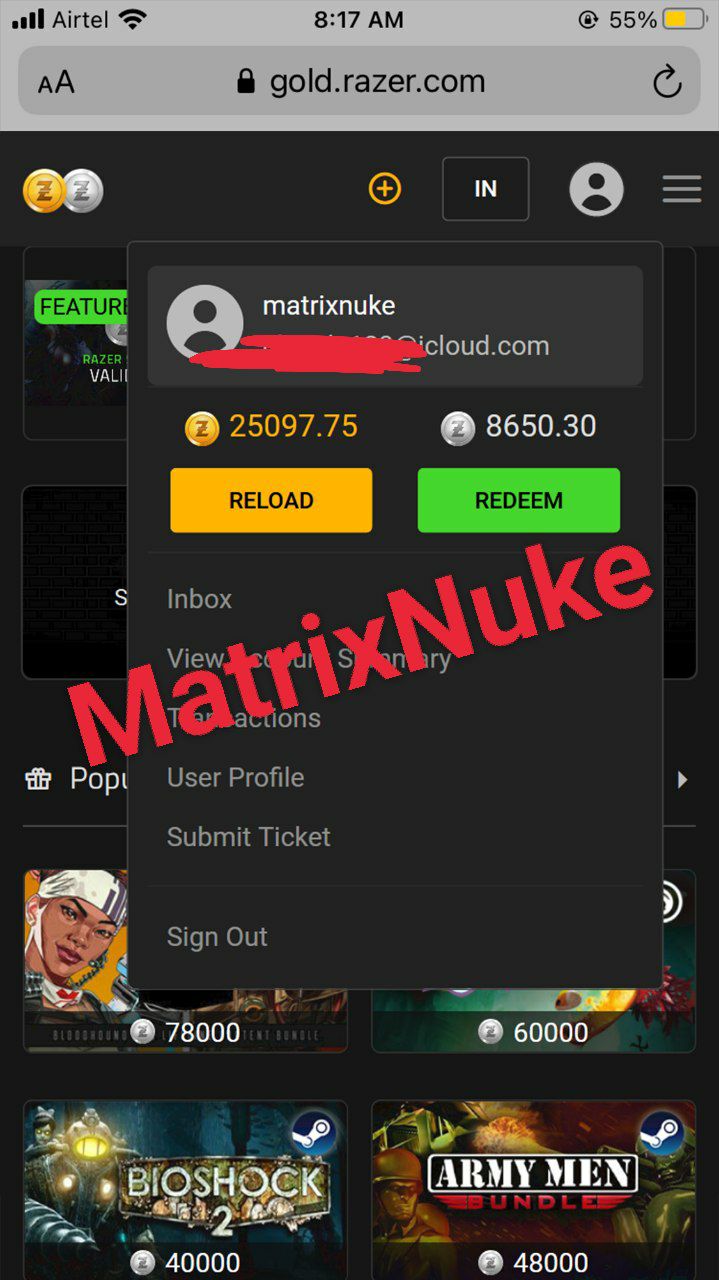 Razer Gold Carding 2020 Method