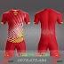 Áo Đá Bóng Không Logo T90 WIN SDD05 Đỏ