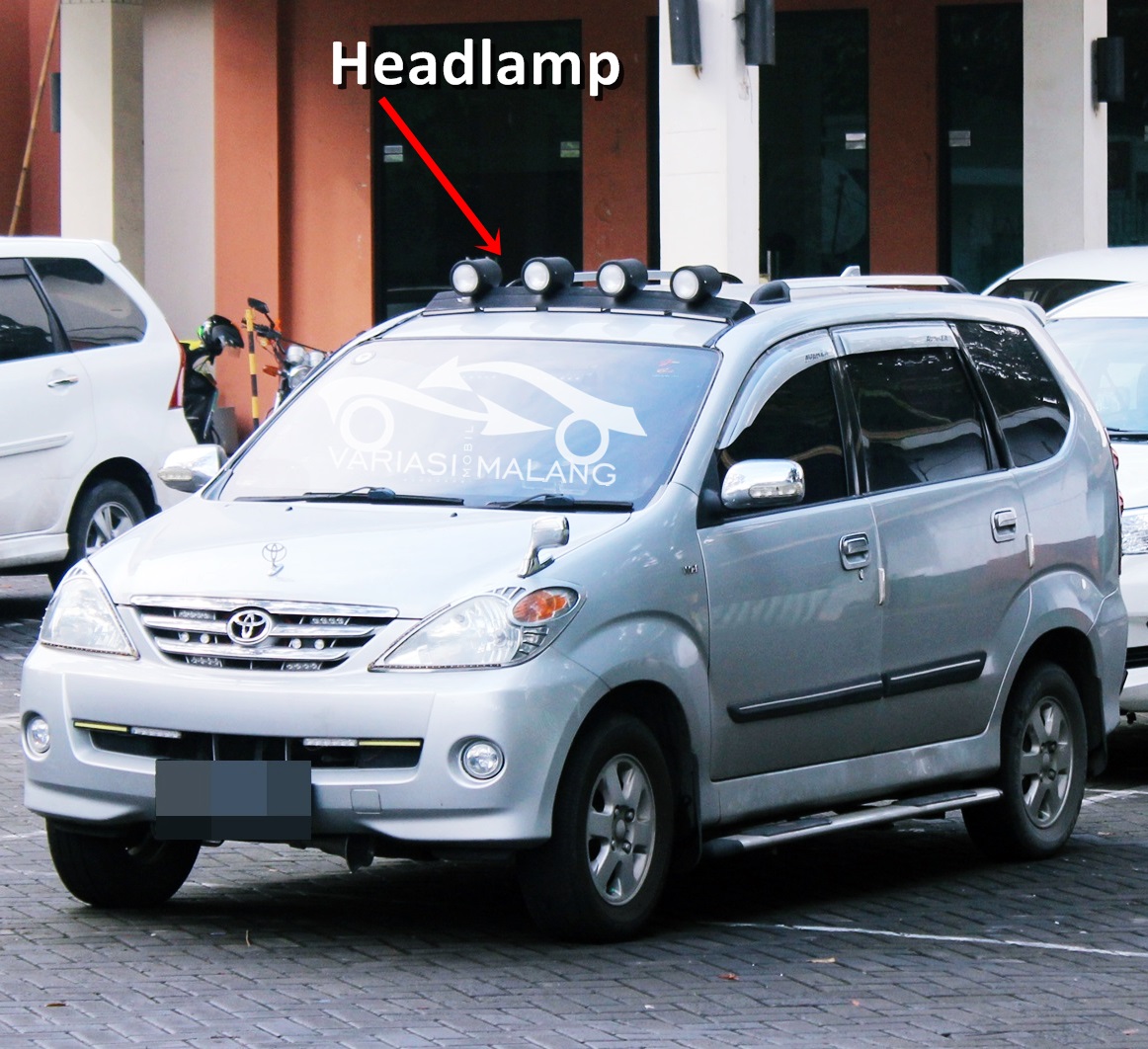 Jual Roof Lamp Head Lamp Untuk Mobil Avanza Xenia Malang Pusat