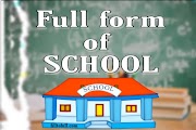 What is the Full form of SCHOOL || SCHOOL's Full form filltofull.com 