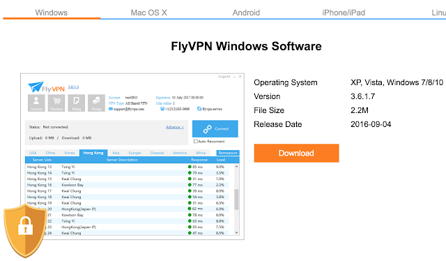 Tutorial de uso del cliente FlyVPN para Windows