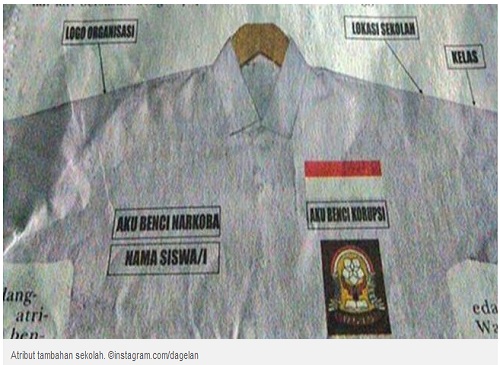 Pemasangan Atribut Seragam Smp Ops Sekolah Kita