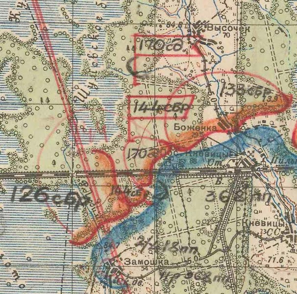 Кневицы новгородская область демянский район карта