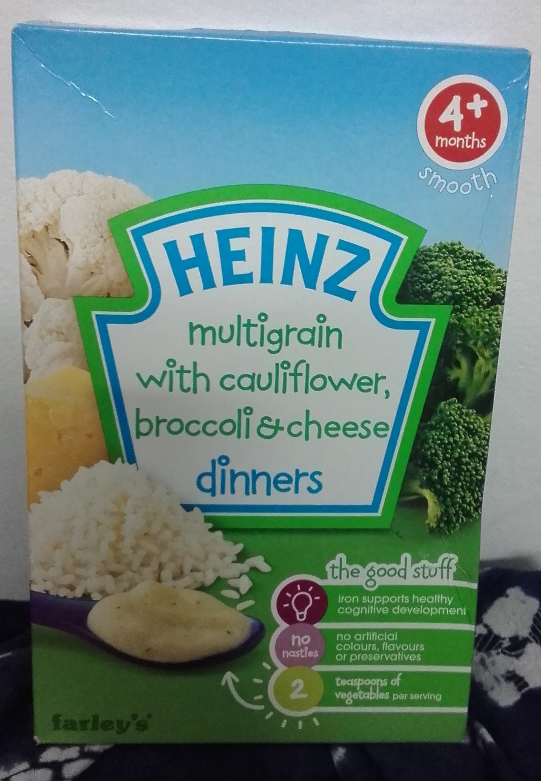 heinz baby food broccoli and cheese