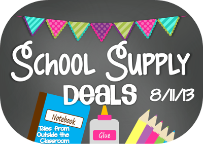 School Supply Deals for the Week of August 11 | Tales from Outside the ...