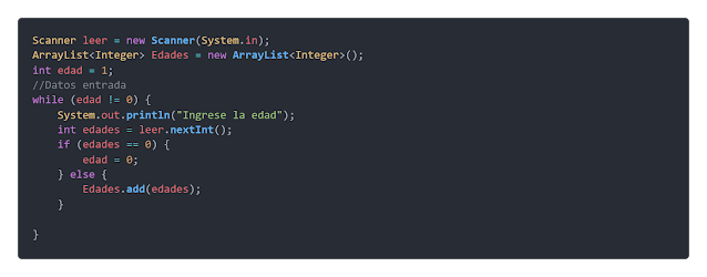 Registro de EDADES en Java | Promedio y Porcentaje de edades