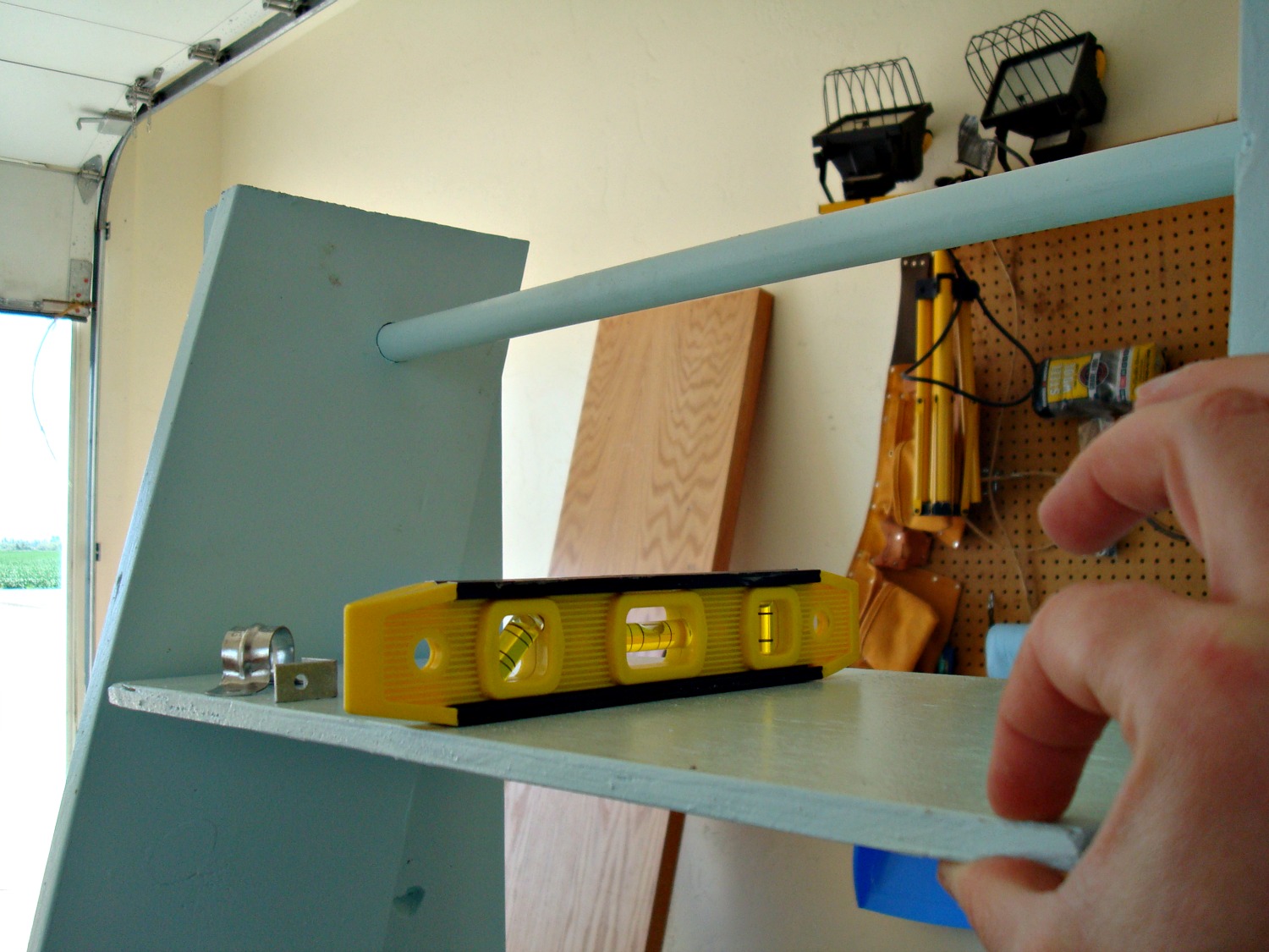 Third Time's a Charm Ladder Bookshelf Tutorial