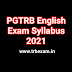 Pg trb English New Syllabus 2021 Download Pdf