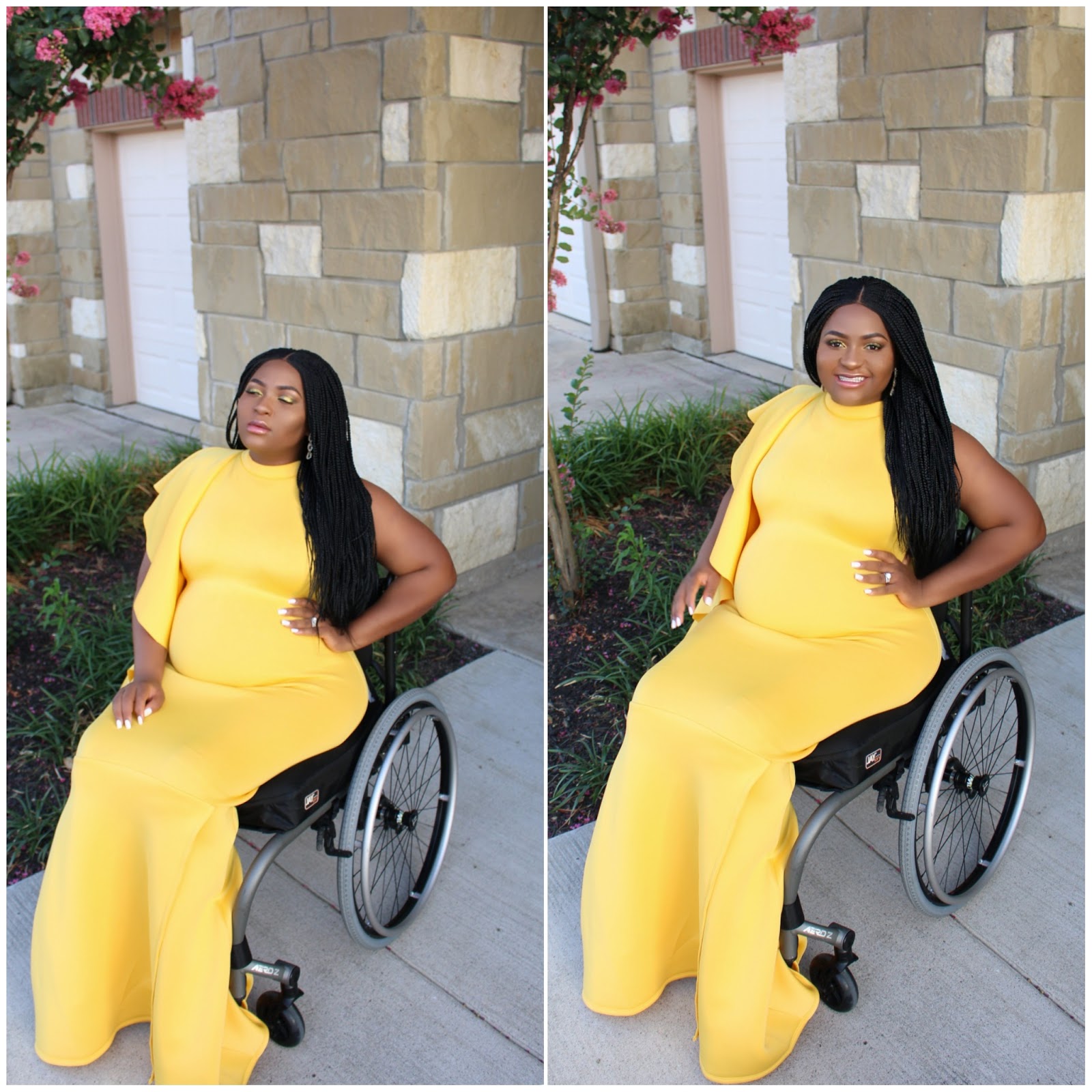 Pregnant Woman In Wheelchair