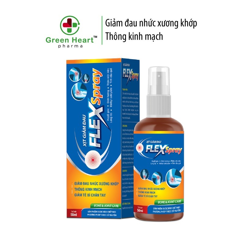 XỊT GIẢM ĐAU XƯƠNG KHỚP FLEX SPRAY