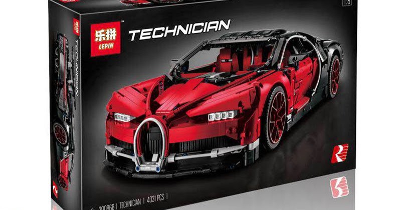 lepin bugatti red