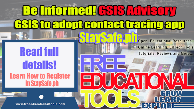 Be Informed: GSIS will adopt StaySafe.ph contact tracing app