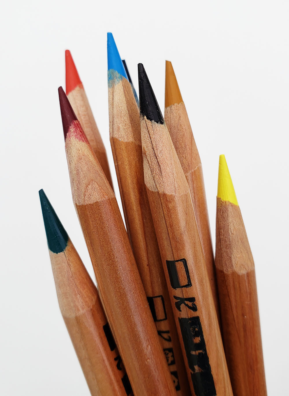 Fueled by Clouds & Coffee Vintage Colored Pencils Berol Karismacolor